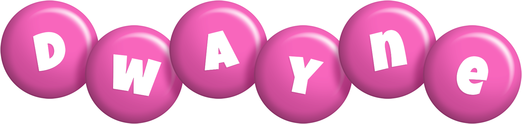 Dwayne candy-pink logo