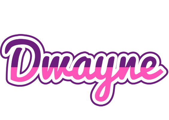 Dwayne cheerful logo