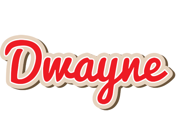 Dwayne chocolate logo