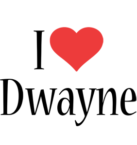 Dwayne i-love logo