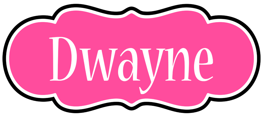 Dwayne invitation logo