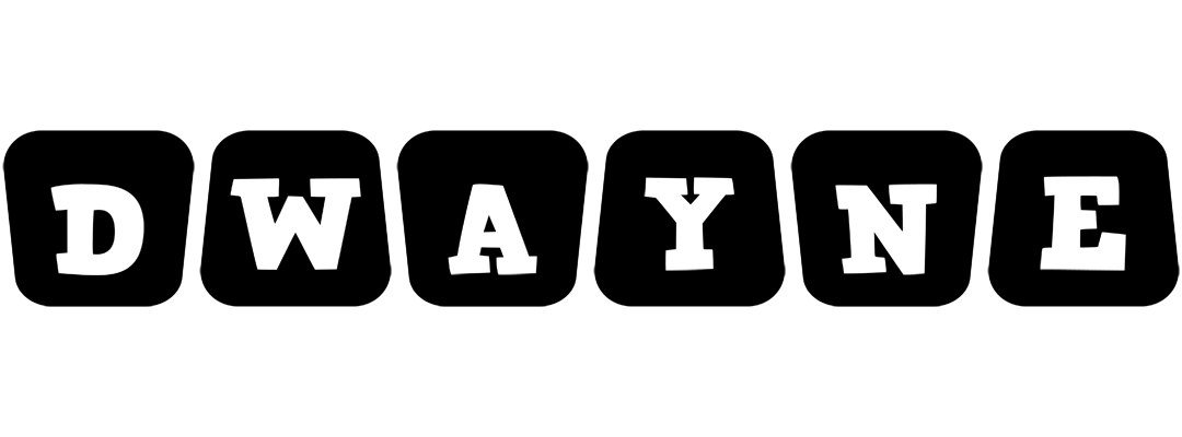 Dwayne racing logo