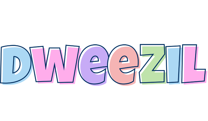 Dweezil pastel logo