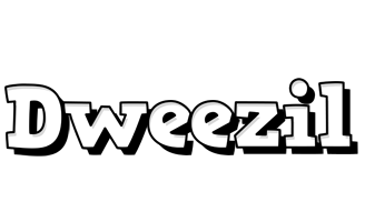 Dweezil snowing logo