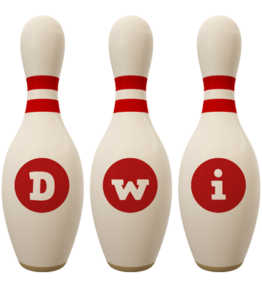 Dwi bowling-pin logo