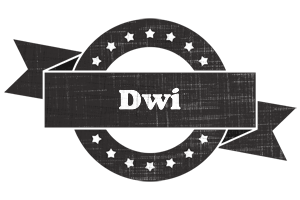 Dwi grunge logo