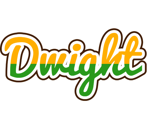 Dwight banana logo