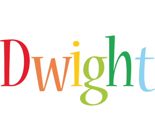 Dwight birthday logo