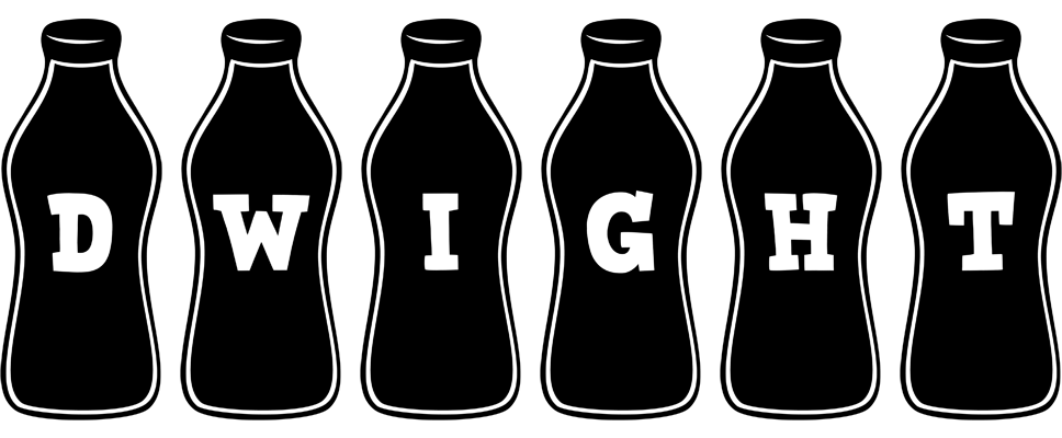 Dwight bottle logo