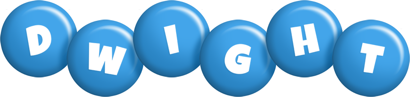 Dwight candy-blue logo