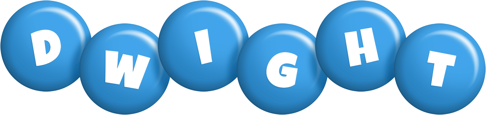 Dwight candy-blue logo