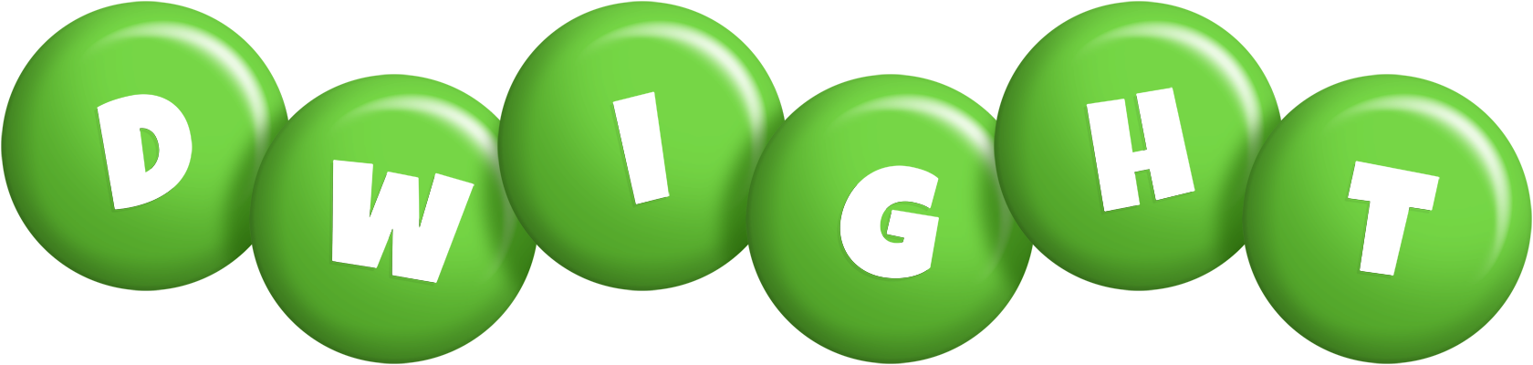 Dwight candy-green logo