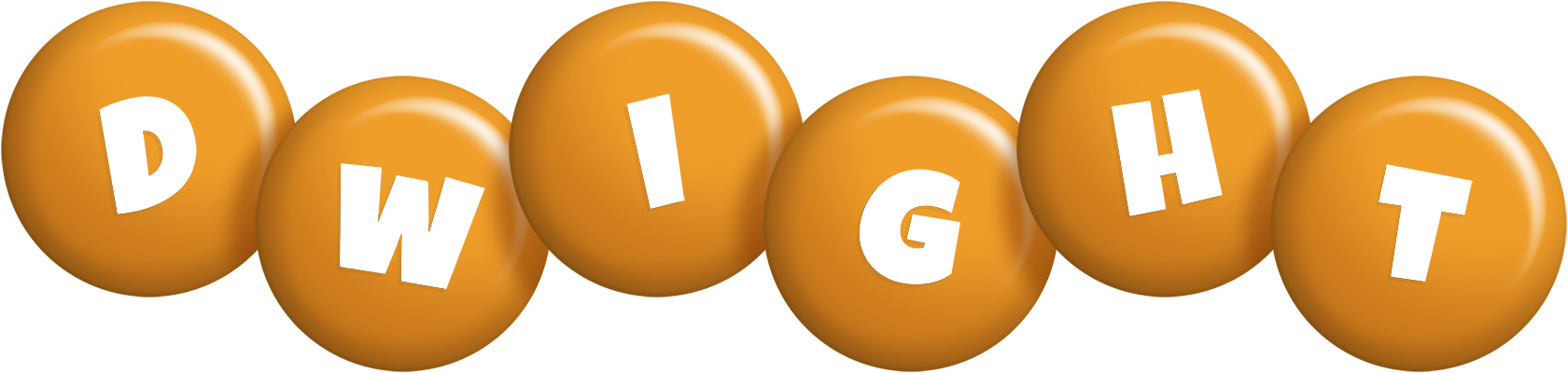 Dwight candy-orange logo