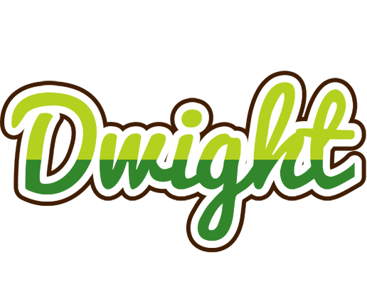 Dwight golfing logo