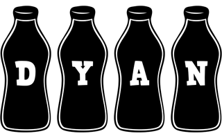 Dyan bottle logo