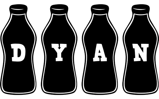 Dyan bottle logo