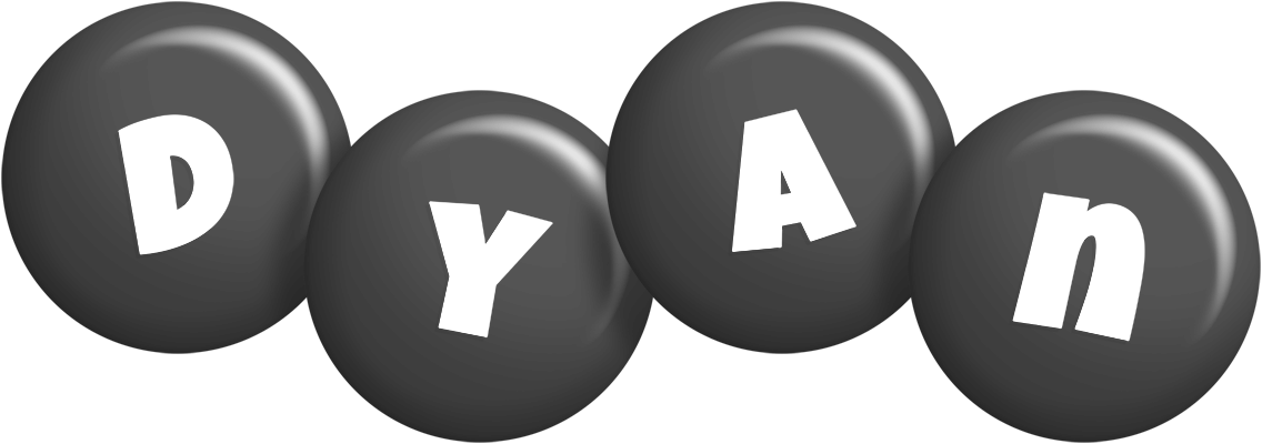 Dyan candy-black logo