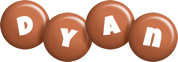 Dyan candy-brown logo