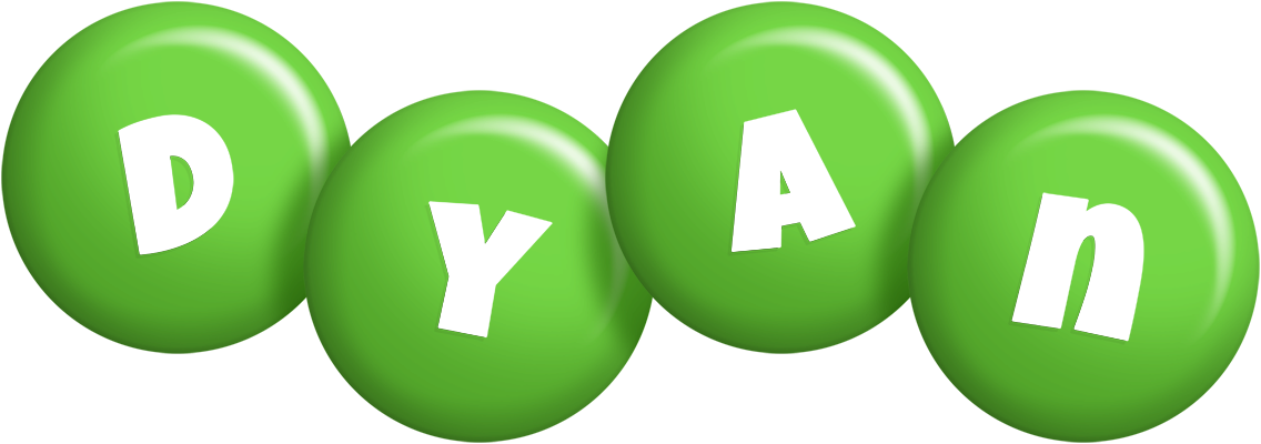 Dyan candy-green logo