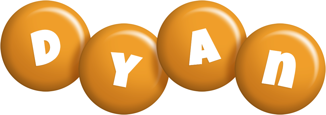 Dyan candy-orange logo