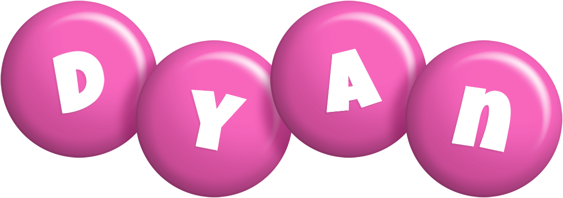 Dyan candy-pink logo
