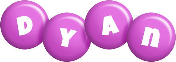 Dyan candy-purple logo