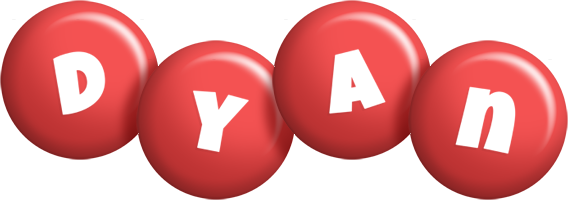 Dyan candy-red logo