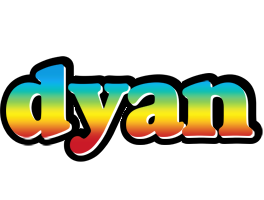 Dyan color logo