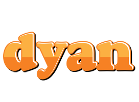 Dyan orange logo