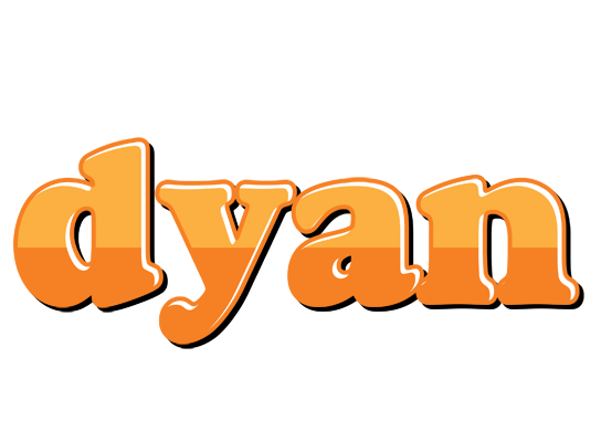 Dyan orange logo
