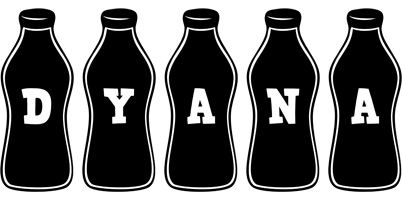 Dyana bottle logo