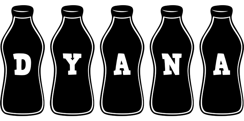Dyana bottle logo