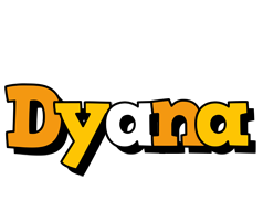 Dyana cartoon logo