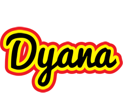 Dyana flaming logo