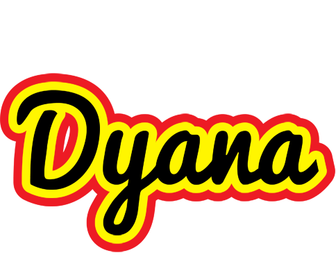 Dyana flaming logo