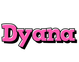 Dyana girlish logo