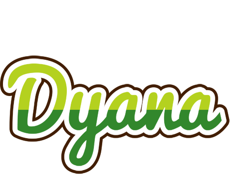 Dyana golfing logo