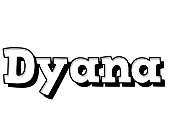 Dyana snowing logo