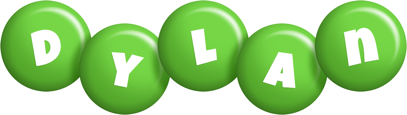 Dylan candy-green logo