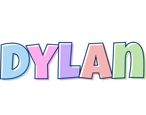 Dylan pastel logo