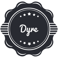 Dyre badge logo