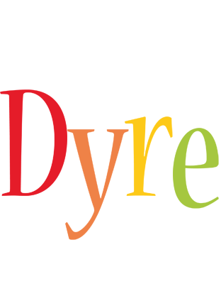 Dyre birthday logo