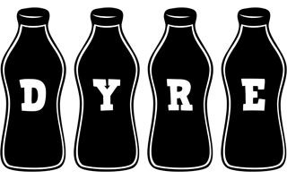 Dyre bottle logo