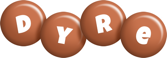 Dyre candy-brown logo