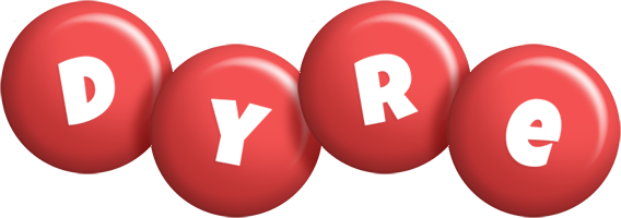 Dyre candy-red logo