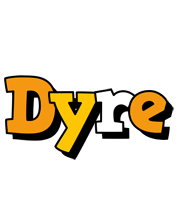 Dyre cartoon logo