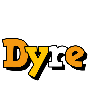 Dyre cartoon logo