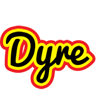 Dyre flaming logo