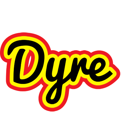 Dyre flaming logo