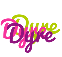 Dyre flowers logo